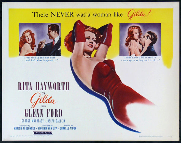 Original Gilda movie poster