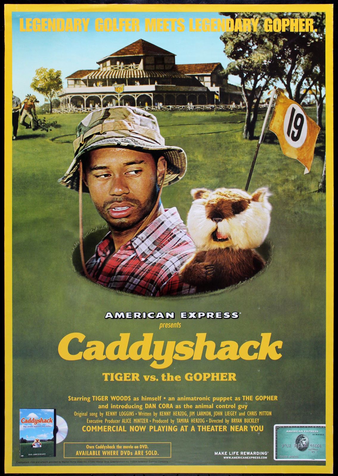 Original Caddyshack movie poster