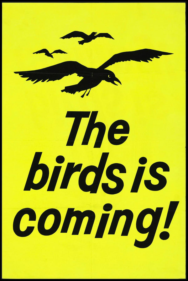 Original The Birds movie poster