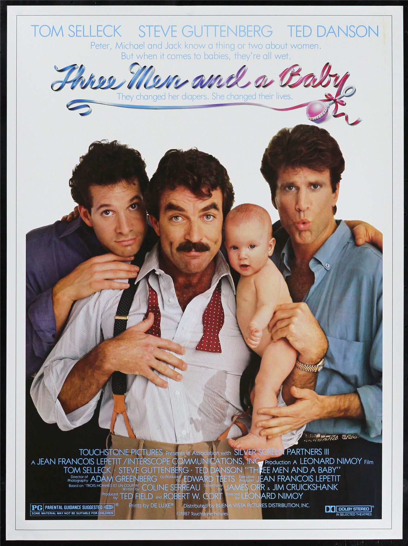 Original Three Men and a Baby movie poster
