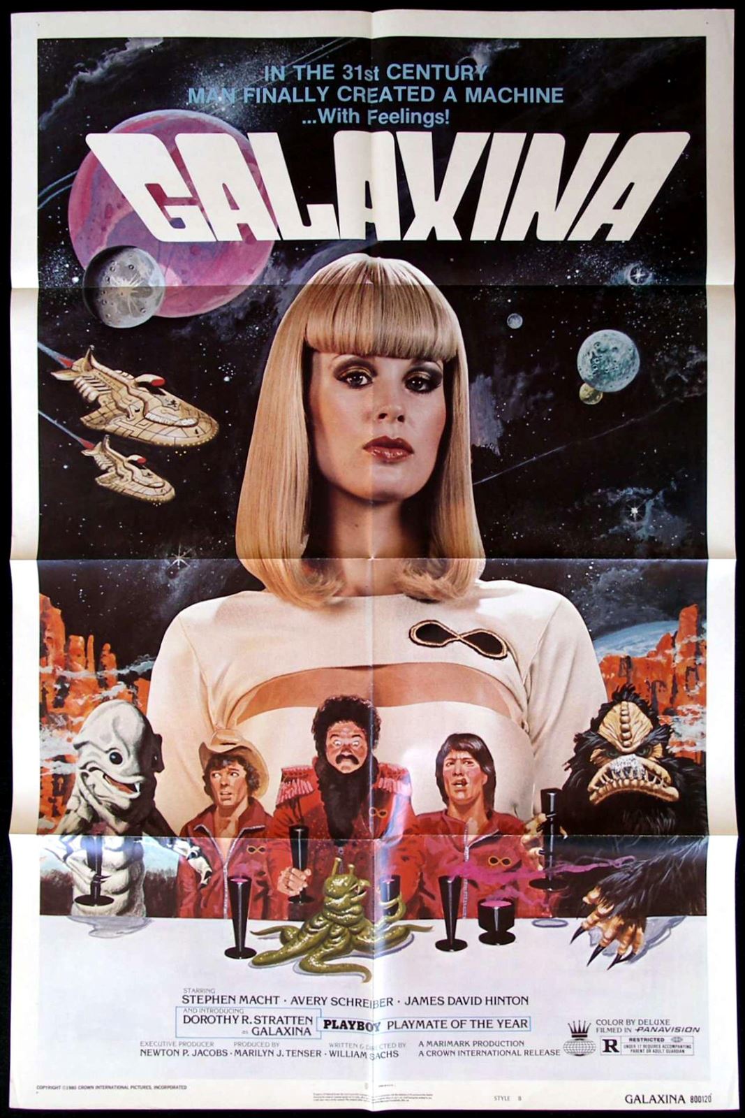 Original Galaxina movie poster