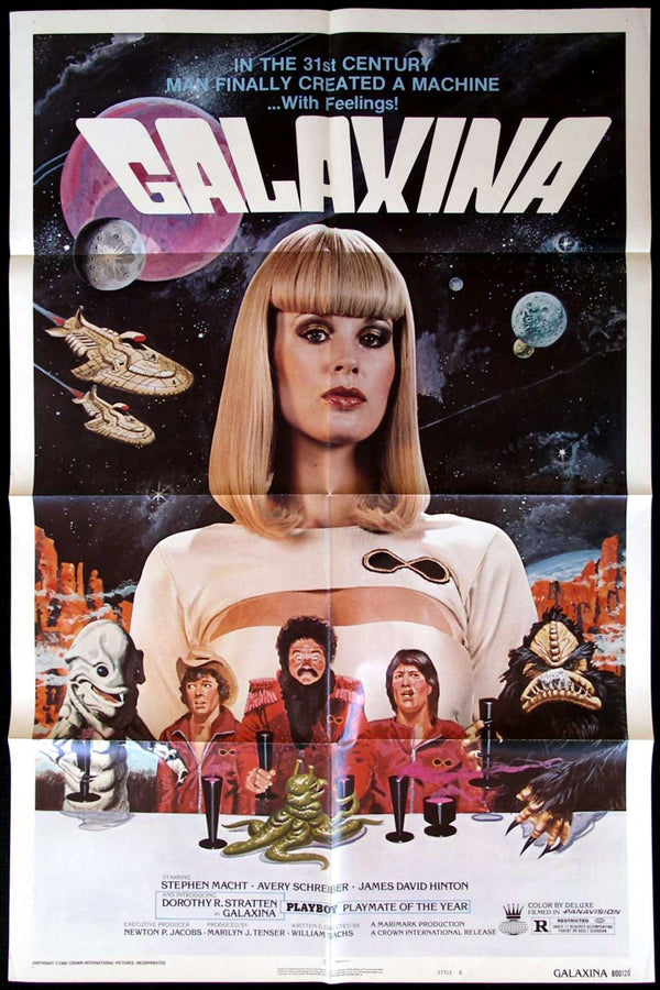 Original Galaxina movie poster