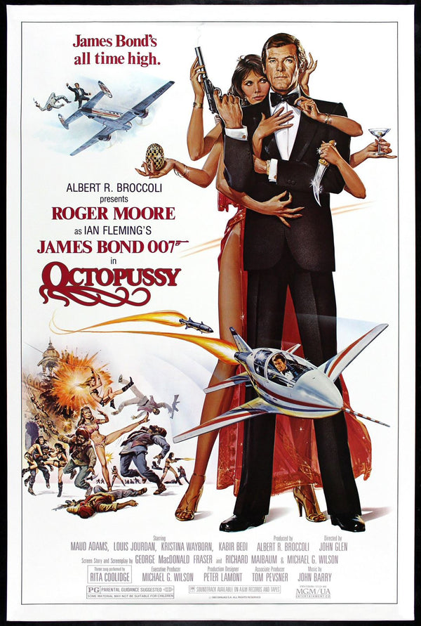 Original Octopussy movie poster