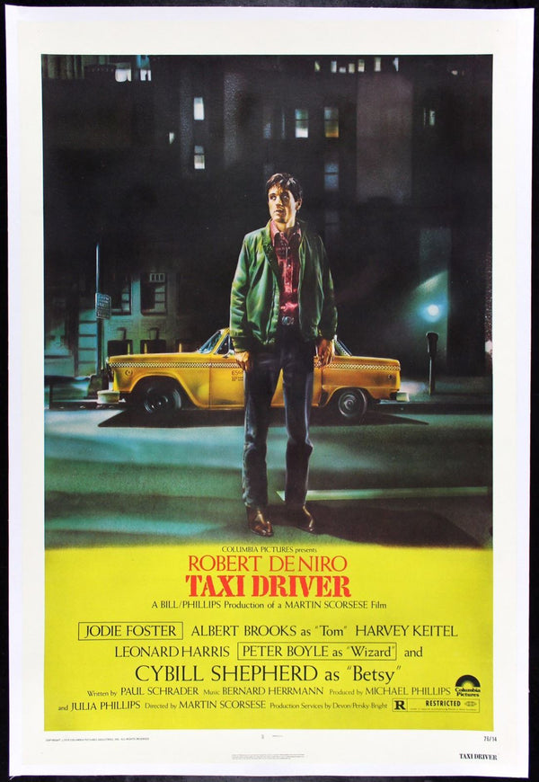 Original Taxi Driver movie poster