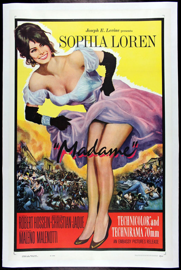 Original Madame Sans-Gene movie poster