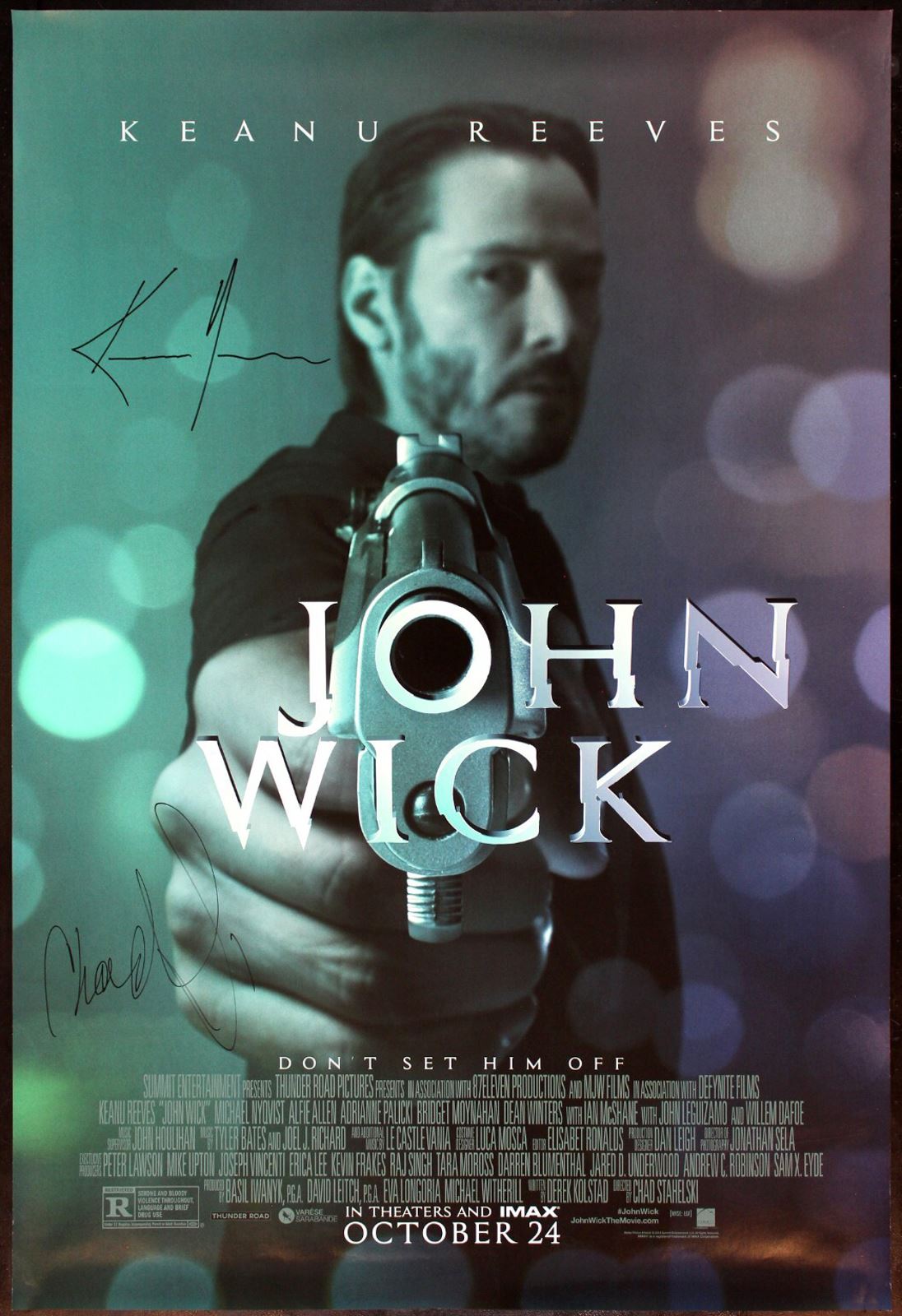 Original John Wick movie poster