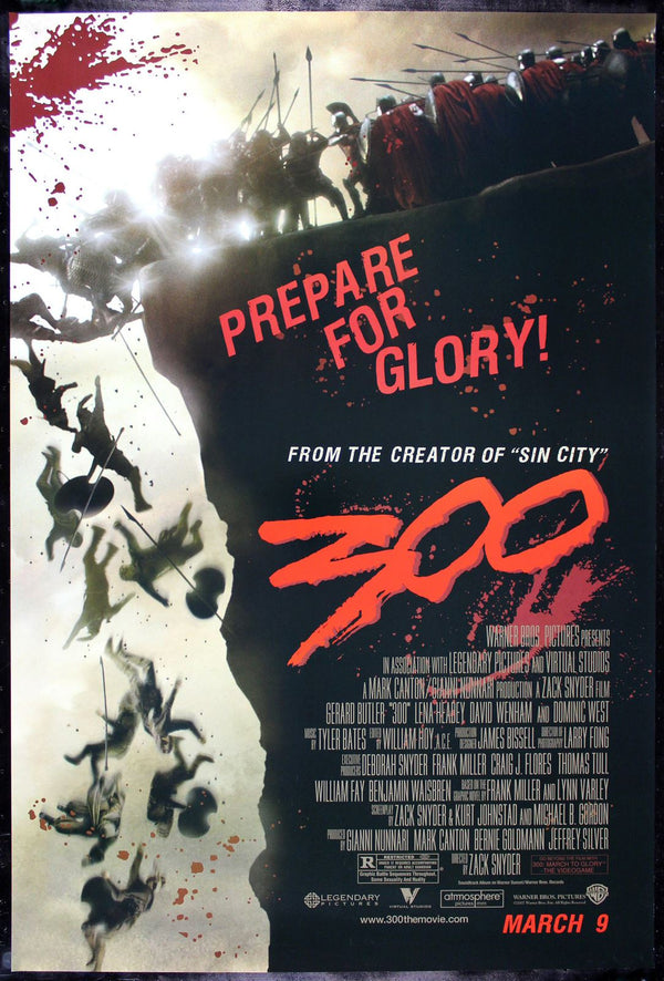 Original 300 movie poster