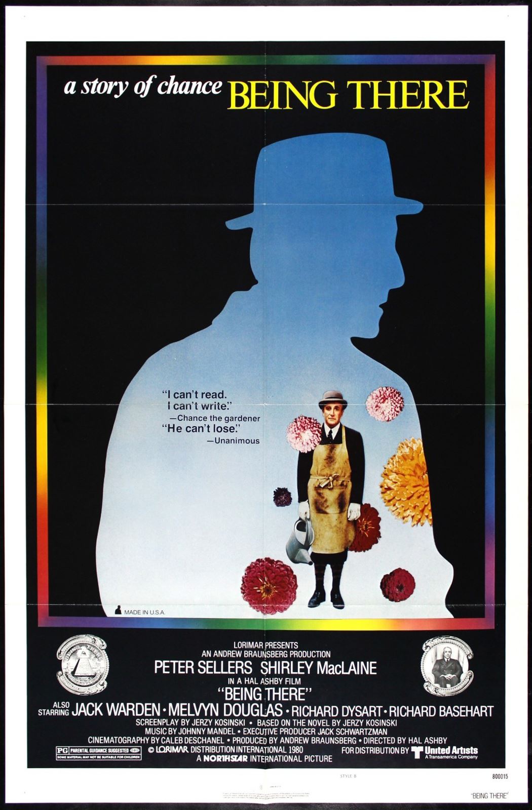 Original Being There movie poster