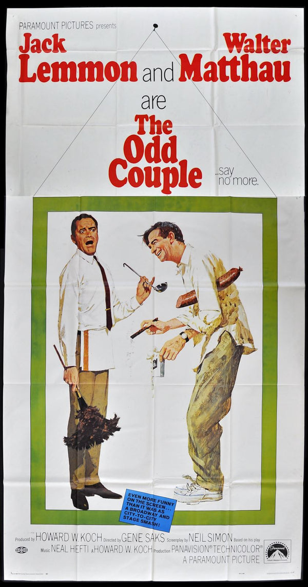 Original The Odd Couple movie poster