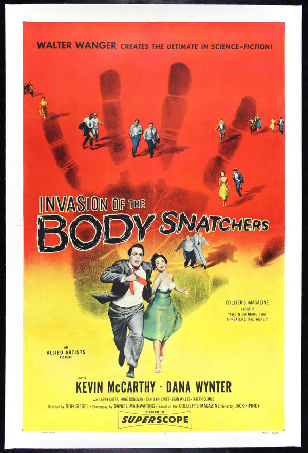 Original Invasion of the Body Snatchers movie poster