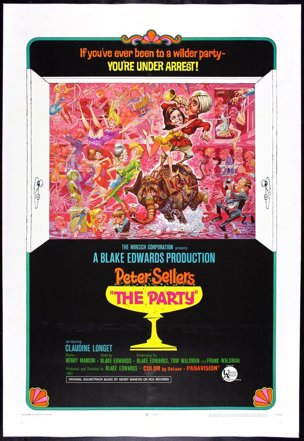 Original The Party movie poster