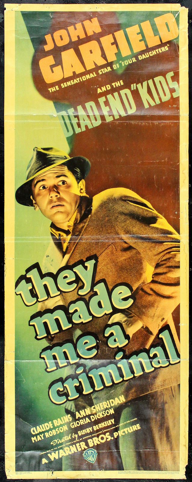 Original They Made Me a Criminal movie poster