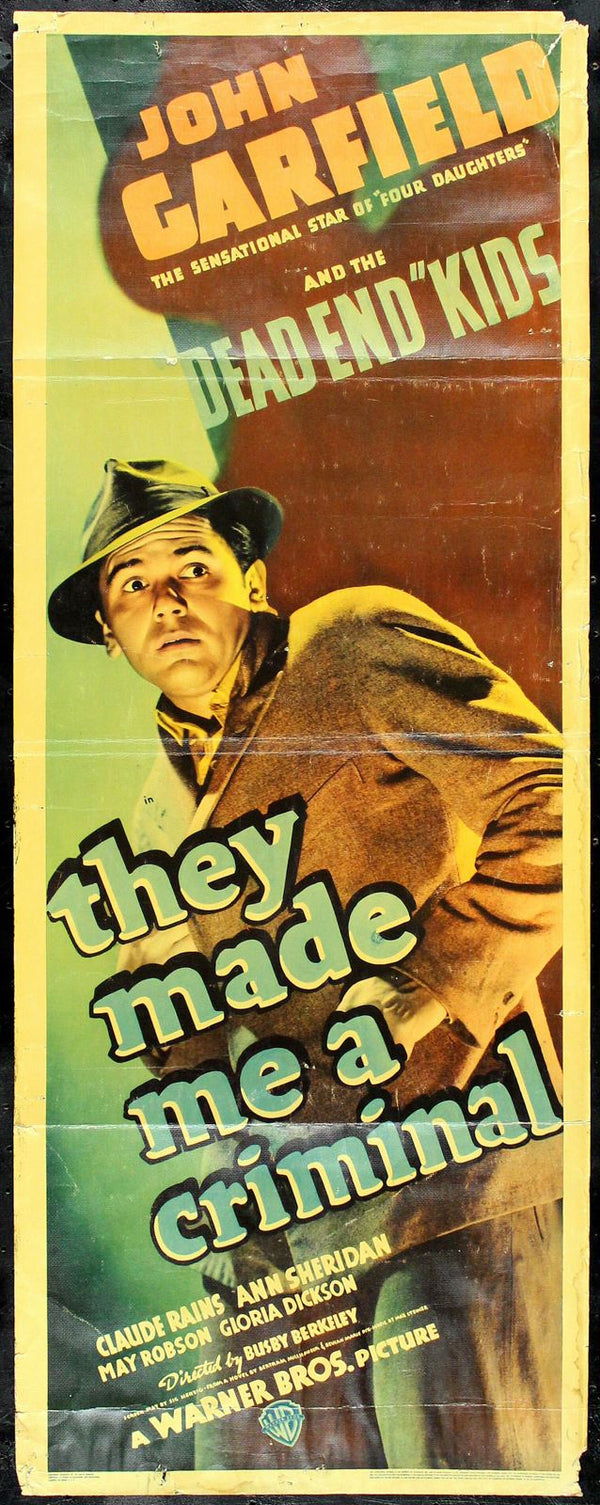 Original They Made Me a Criminal movie poster