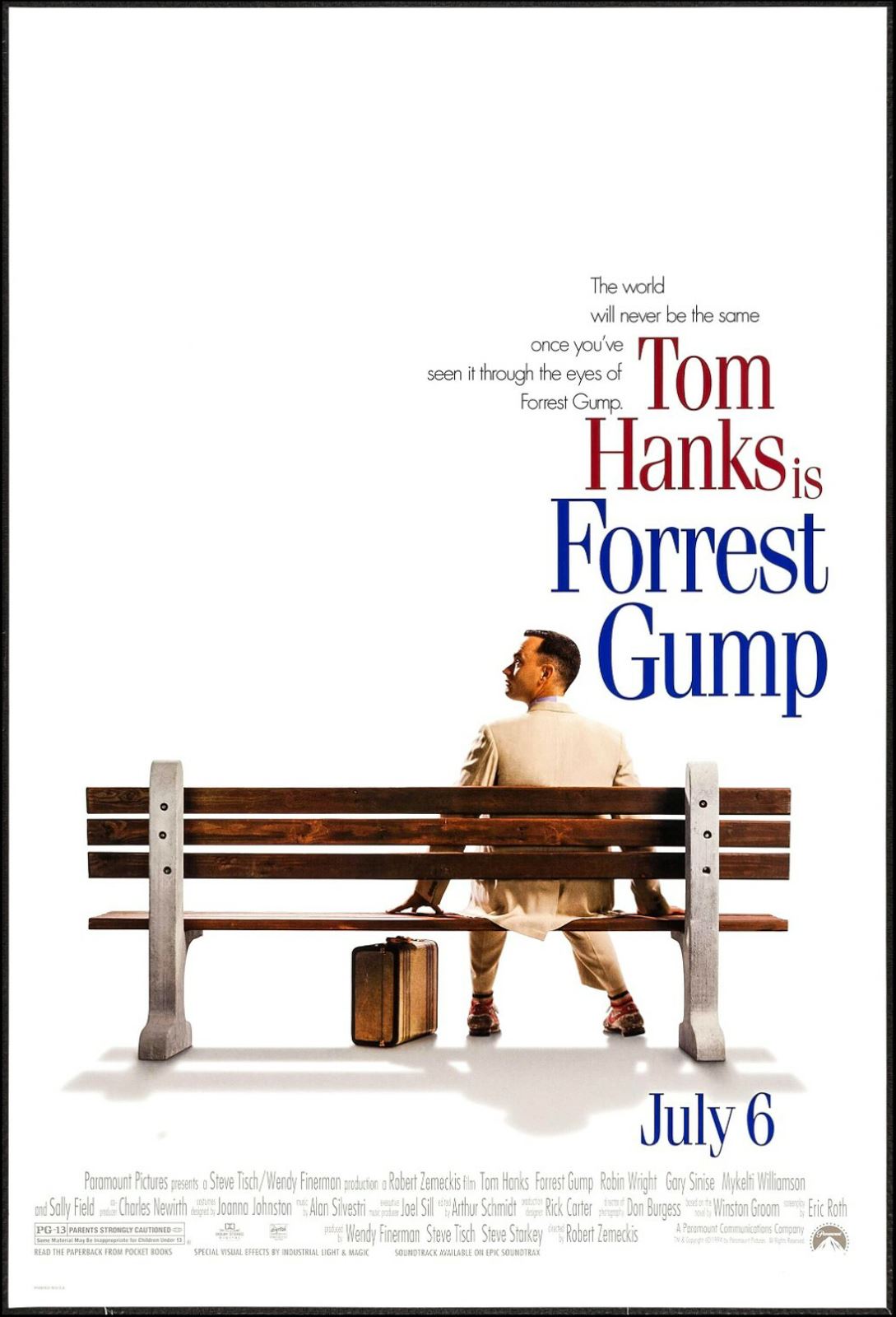 Original Forrest Gump movie poster