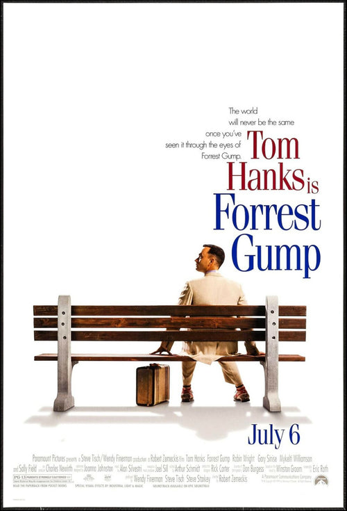 Original Forrest Gump movie poster