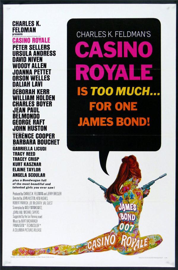 Original Casino Royale movie poster