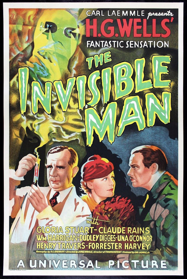 Original The Invisible Man movie poster