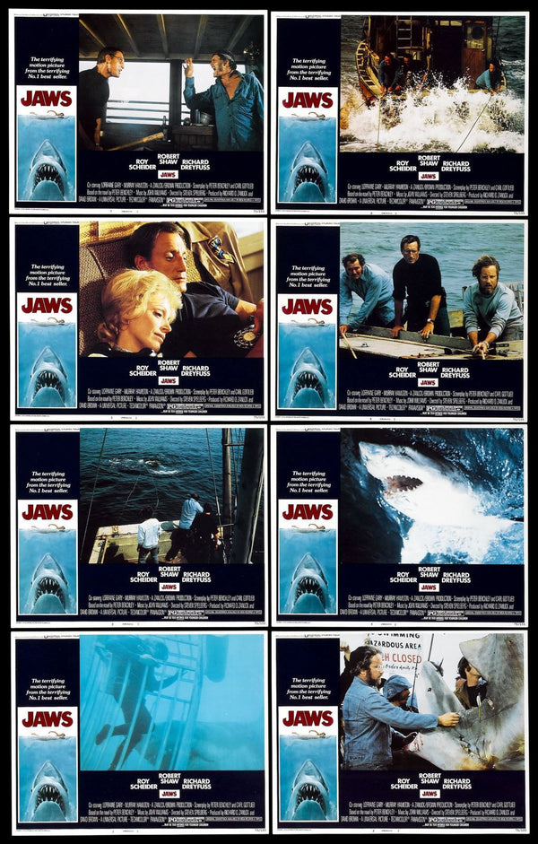 Original Jaws movie poster