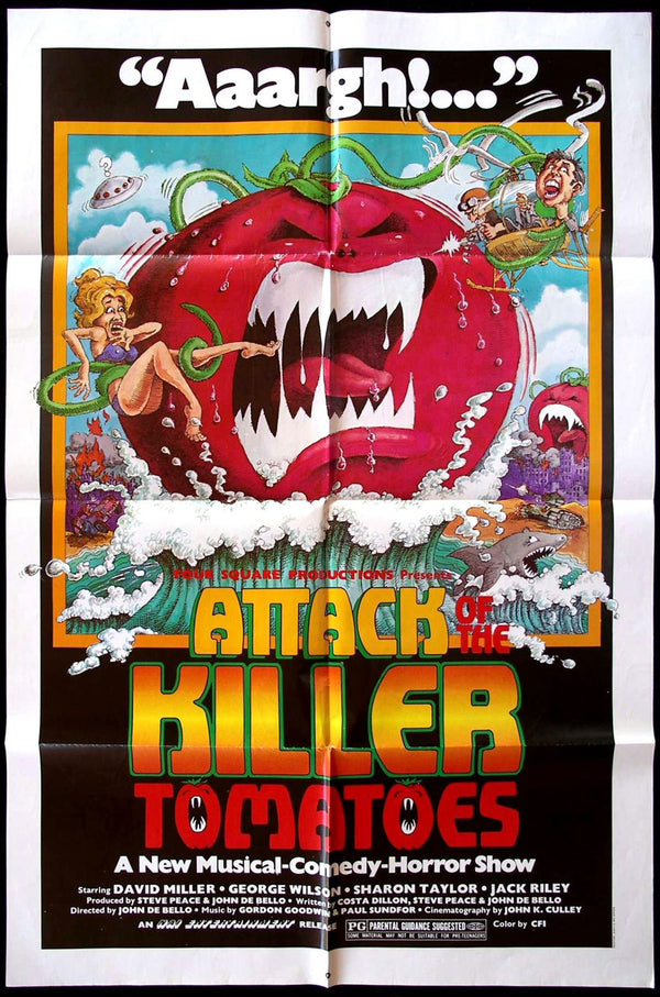 Original Attack of the Killer Tomatoes! movie poster