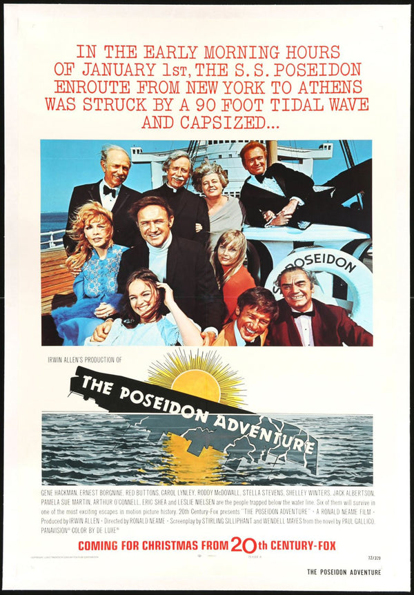 Original The Poseidon Adventure movie poster