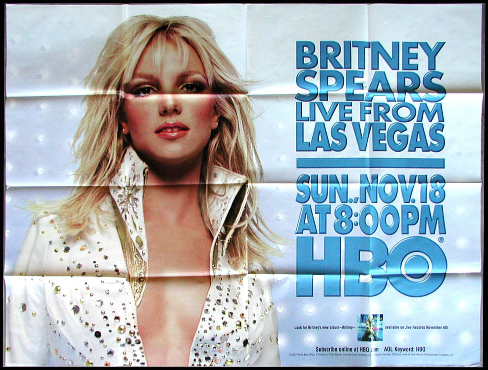 Original BRITNEY SPEARS movie poster