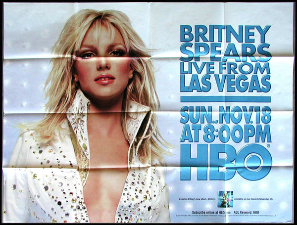 Original BRITNEY SPEARS movie poster