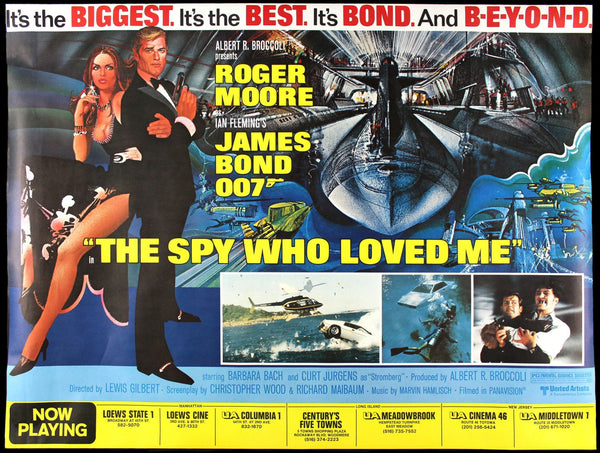 Original The Spy Who Loved Me movie poster