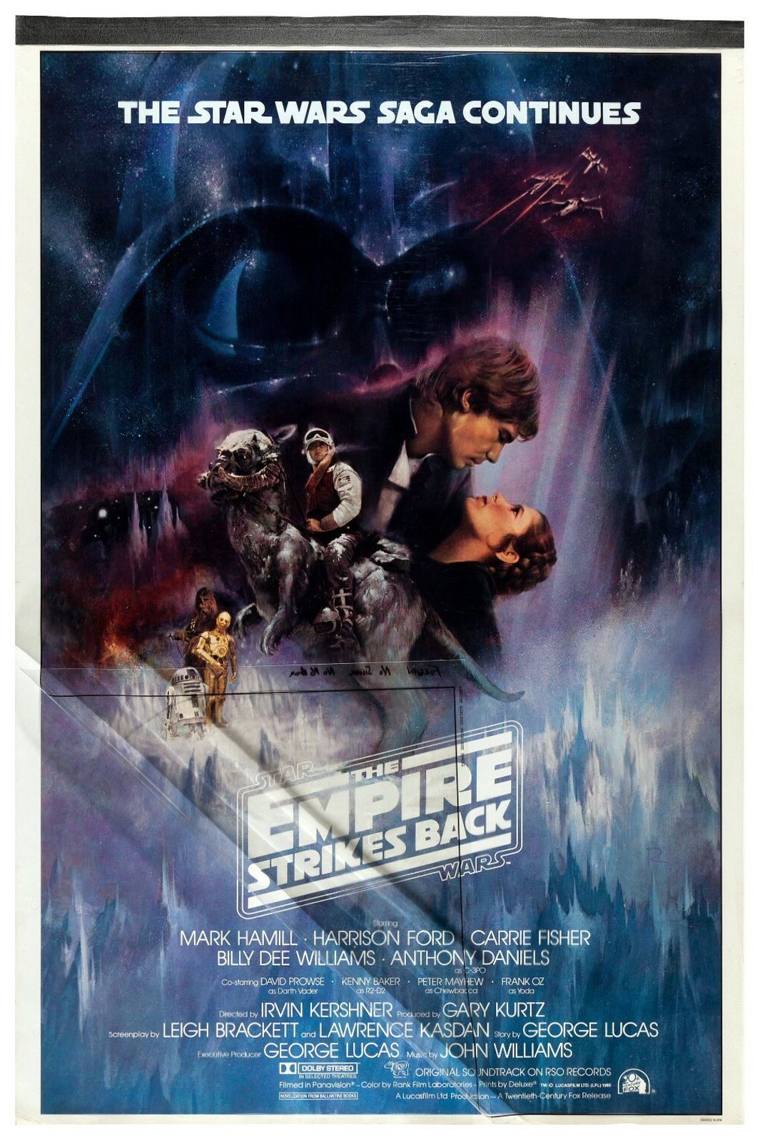 Original The Empire Strikes Back movie poster