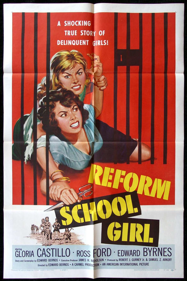 Original Reform School Girl movie poster