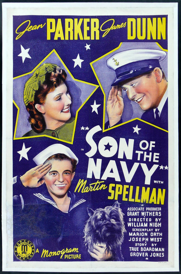 Original Son of the Navy movie poster
