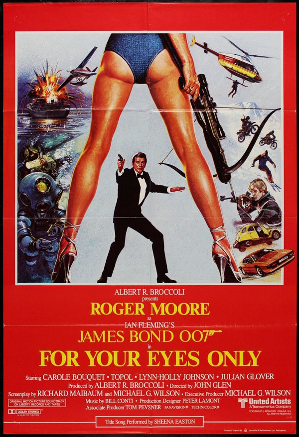 Original For Your Eyes Only movie poster