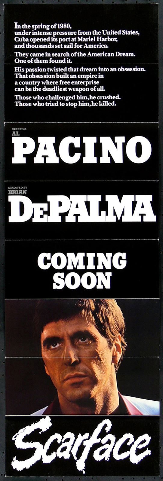 Original Scarface movie poster