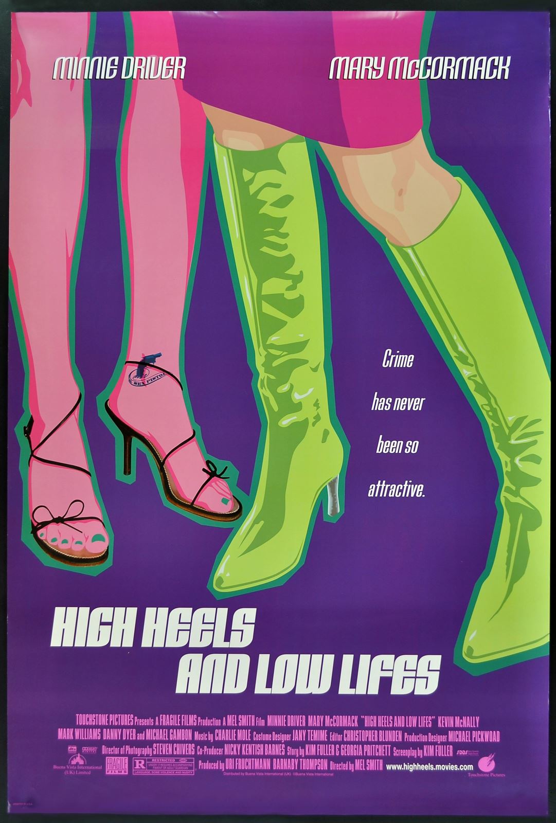 Original High Heels and Low Lifes movie poster
