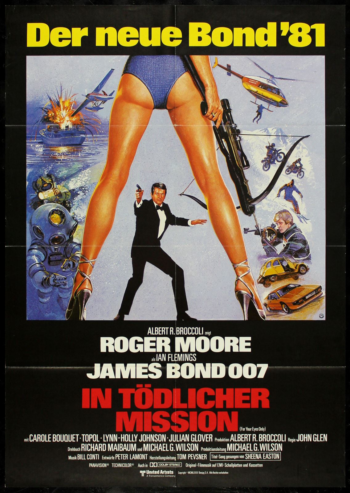 Original For Your Eyes Only movie poster