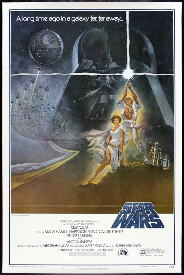 Original Star Wars movie poster