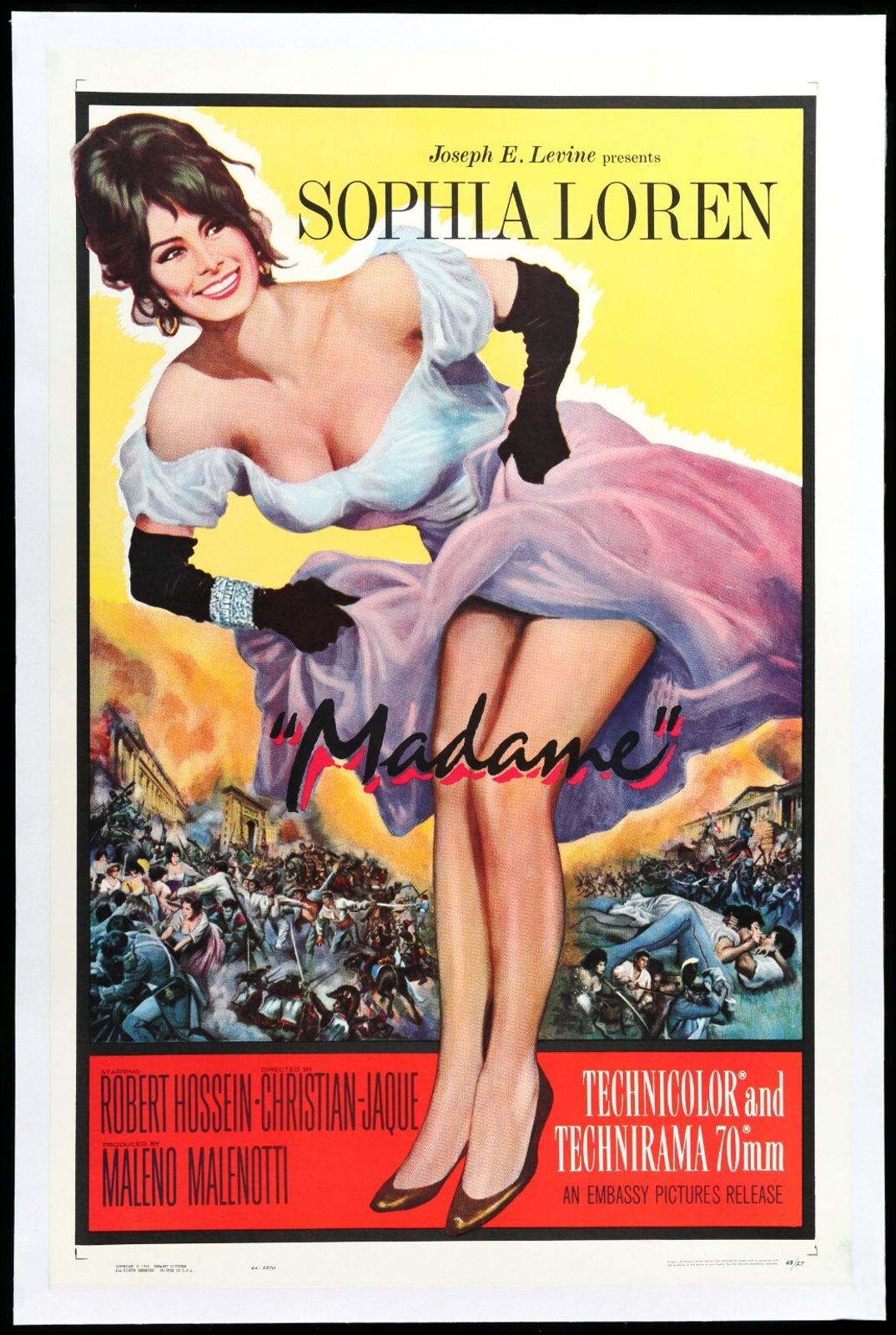 Original Madame Sans-Gene movie poster