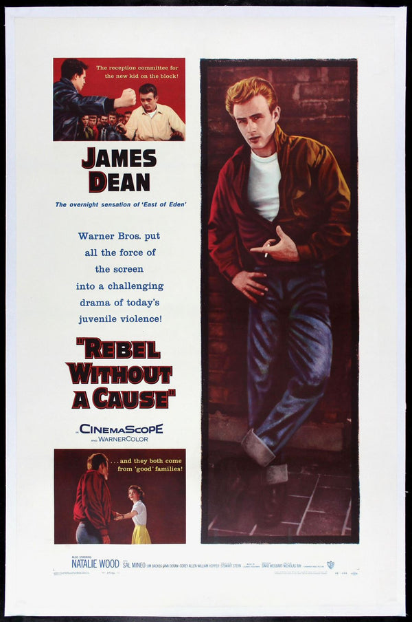 Original Rebel Without a Cause movie poster