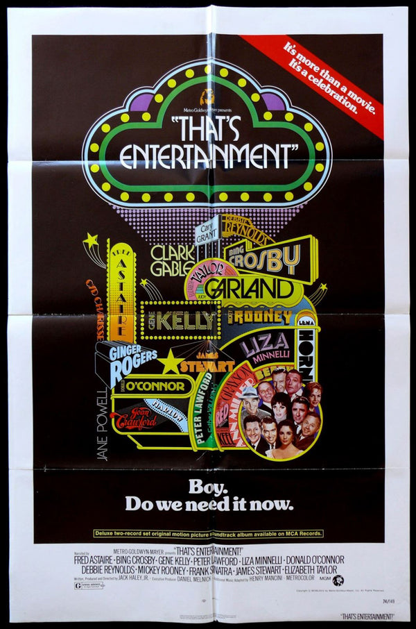 Original That's Entertainment! movie poster
