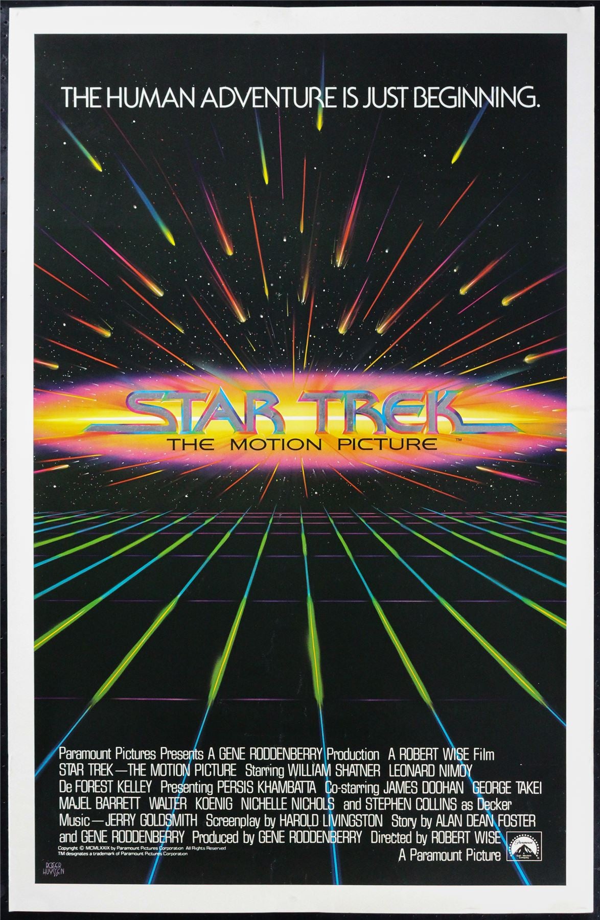 Original Star Trek movie poster