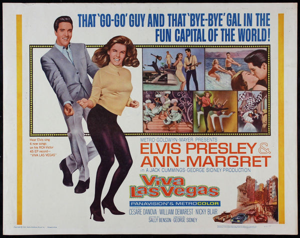 Original Viva Las Vegas movie poster
