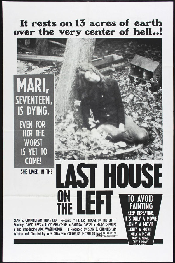 Original The Last House on the Left movie poster