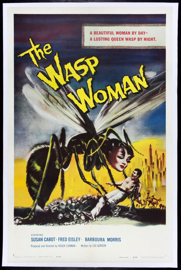 Original The Wasp Woman movie poster