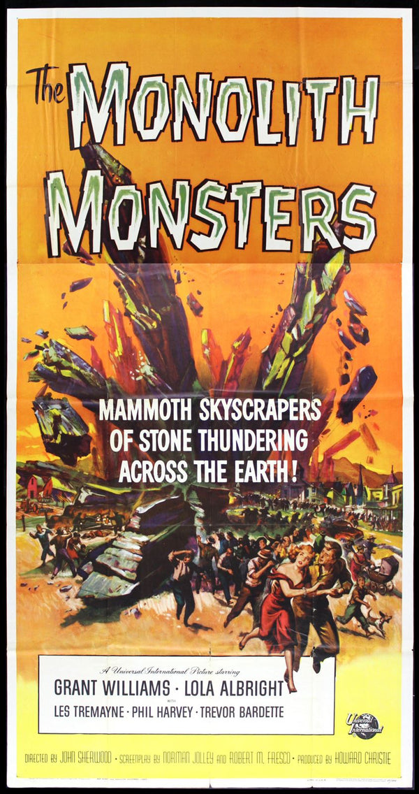 Original The Monolith Monsters movie poster