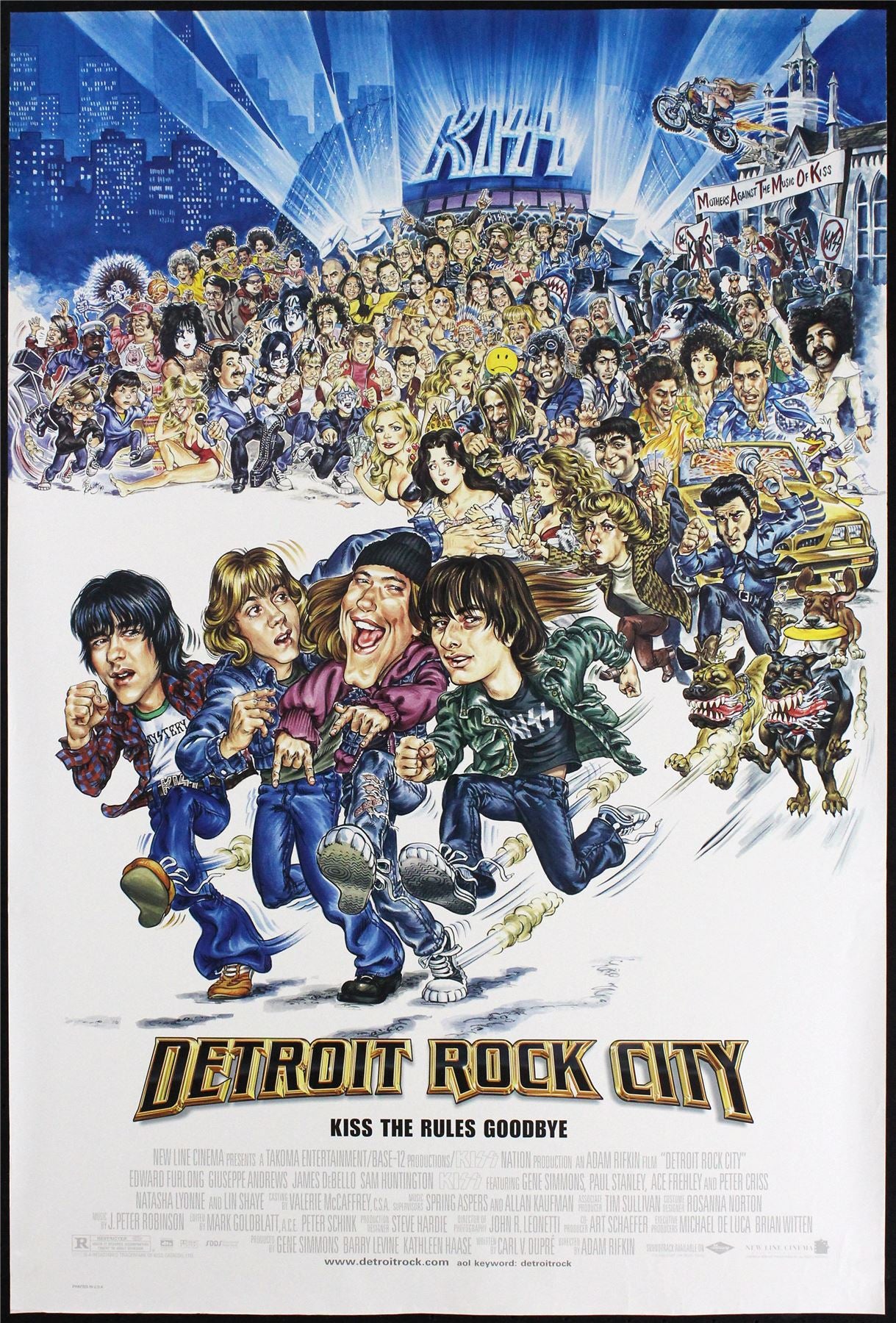 Original Detroit Rock City movie poster