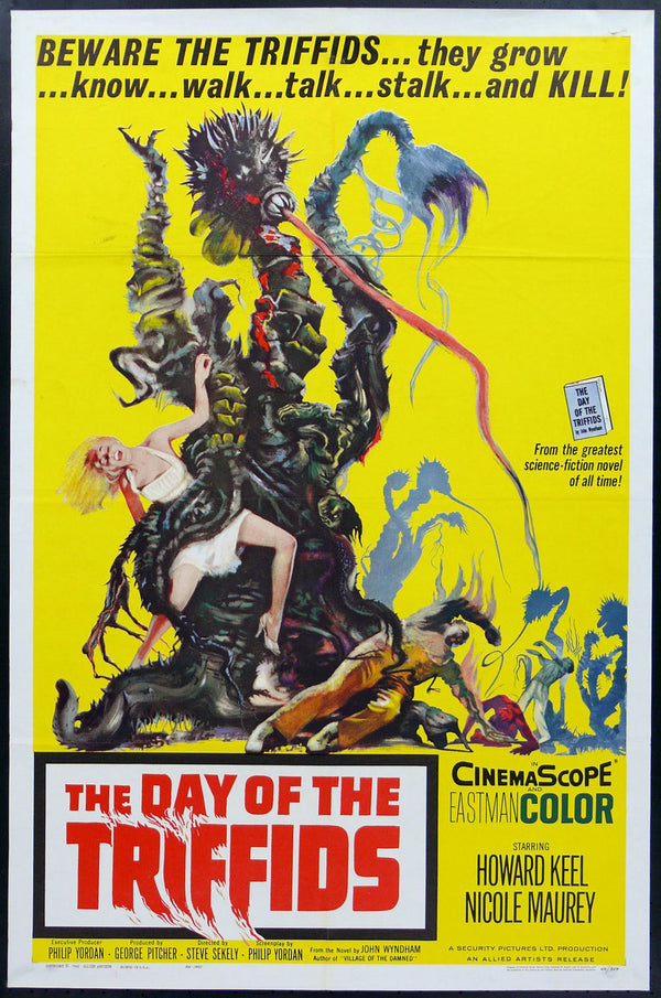 Original Day of the Triffids movie poster