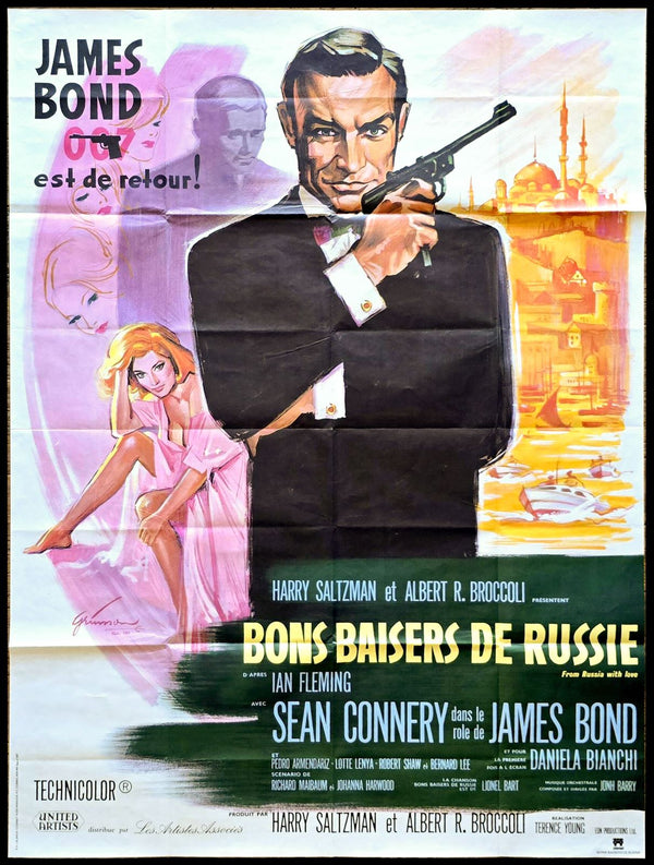 Original From Russia with Love movie poster