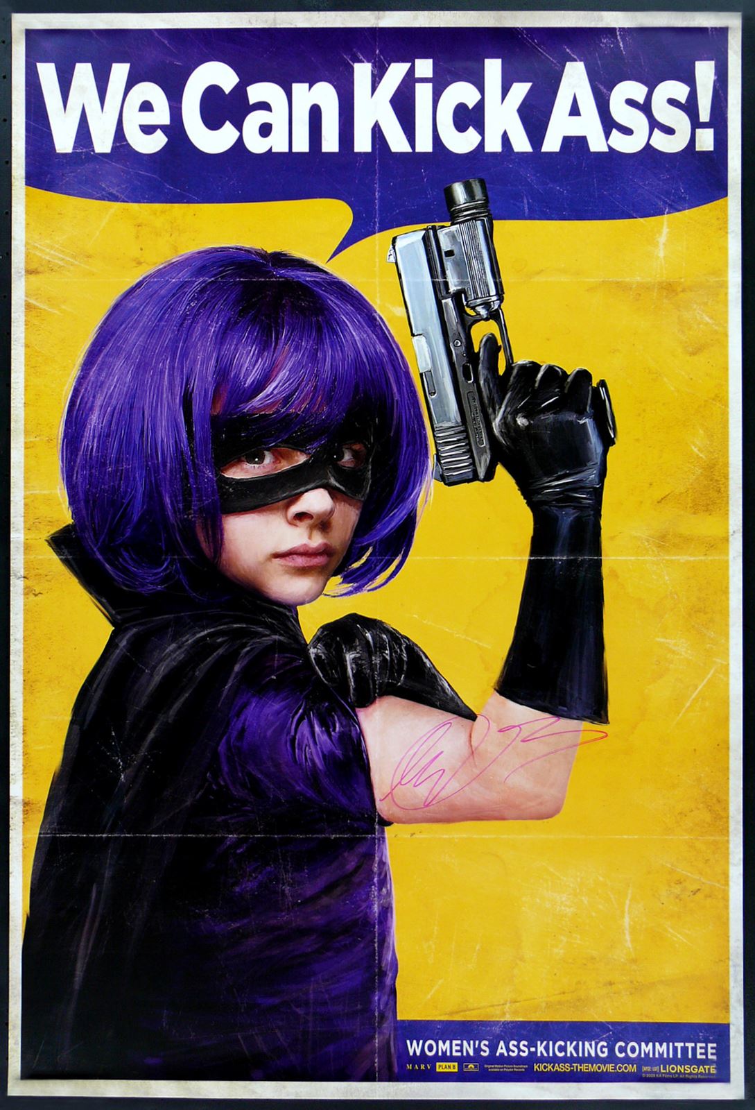 Original Kick-Ass movie poster