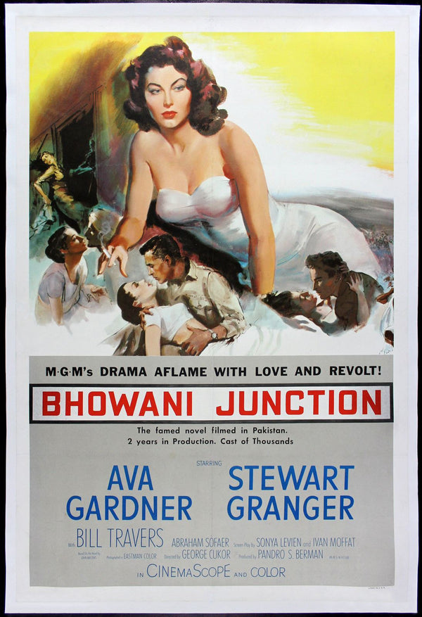 Original Bhowani Junction movie poster