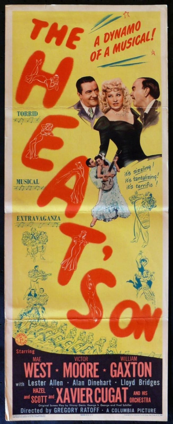 Original The Heat's On movie poster