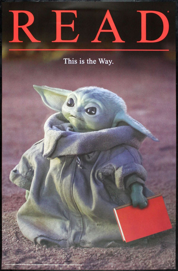 Original BABY YODA movie poster